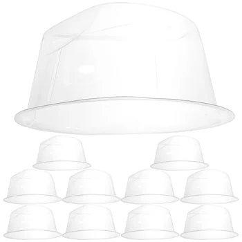 10vnt Hat Stovas Stovo Stalo Skrybėlę Turėtojams Patogioje Plastiko, Sandėliavimo Shelvess