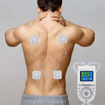 12 Rūšių Žemo Dažnio TENS Machine Body Massager EMS (Elektrinė Raumenų Stimuliacija Skausmo Fizioterapija Elektrodai Padas
