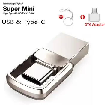 32GB-2TB Mini Type C Ultra Dual USB 
