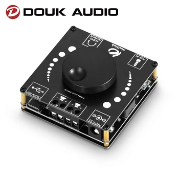 Douk Audio Mini 2.0 Kanalo Skaitmeninio Stiprintuvo Modulis Bluetooth 5.0 Imtuvas, Stereo Audio Amp USB Muzikos Grotuvas