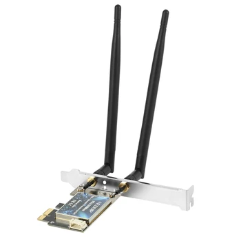 EDUP PCI-E 600Mbps Wi-fi Kortele, Bluetooth 4.2 Adapteris 2.4 Ghz/5 ghz dviejų dažnių Belaidžio Tinklo Kortelė Su Antenų Stalinį KOMPIUTERĮ