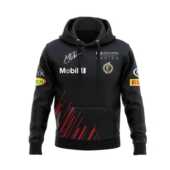 F1 lenktynių Formulė Vienas vyrų hoodies 3D atspausdintas racing team top tamsiai mėlyna jersey rudenį hoodie 2022 plius dydis XXS-6XL