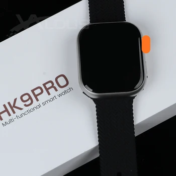 HK9 Pro Smartwatch 2.02 Colių AMOLED Ekranas reloj inteligente HK9 Smart Žiūrėti Serija 9