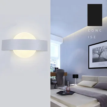 LED modernus minimalistinio viešbutis namų miegamojo lovos siena koridoriaus lempa LED siena lempos, Patalpų apšvietimas, modernios namų puošybai