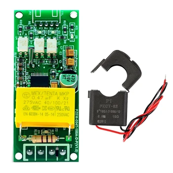 Pakeitimo 100A PZEM 004T 3.0 Versija Wattmeter+Atidarykite CT Kwh Metrų Voltas Amp Srovės Bandymas Modulis Arduino TTL COM2/COM3/COM4
