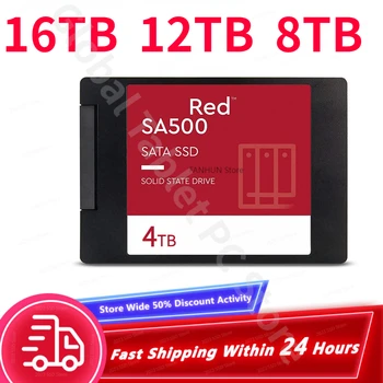 Raudona SA500 SSD (Solid State Drive M. 2/SATA 3 Sąsaja Tinklo Saugyklos Talpa 8 TB/4TB/2TB/ Didelės Spartos Perdavimo Kietojo Disko
