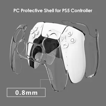 Skaidrus PC Padengti Odos PlayStation 5 DualSense Valdiklio Priedai