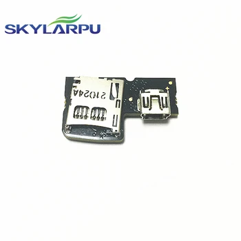 Skylarpu PCB W MiniUSB & MicroSD Laikiklis Garmin Edge 810 TIPO 10 (810 Touring) Remontas, Pakeitimas Nemokamas Pristatymas