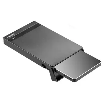 USB2.0 Kietojo Disko Gaubto Atveju HDD/SDD Plug Žaisti ABS 2,5 colio SATA Mobiliojo Standžiojo Disko Dėžutė Nešiojamas kompiuteris