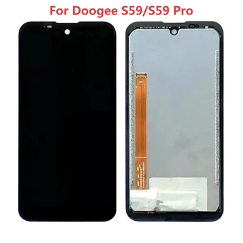 Už DOOGEE S59 LCD DisplayTouch Ekrano skaitmeninis keitiklis Asamblėjos Doogee S59 Pro LCD Ekranas atsarginės Dalys