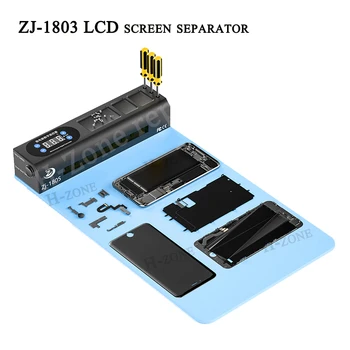 ZJ-1803B LCD ekranas atskirtuvas su LED dulkių aptikimo lempos taisymo įrankis, separatorius, 