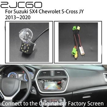 ZJCGO Automobilio Galinio vaizdo Atbulas Atgal Iki automobilio Parkavimo Kamera už Suzuki SX4 